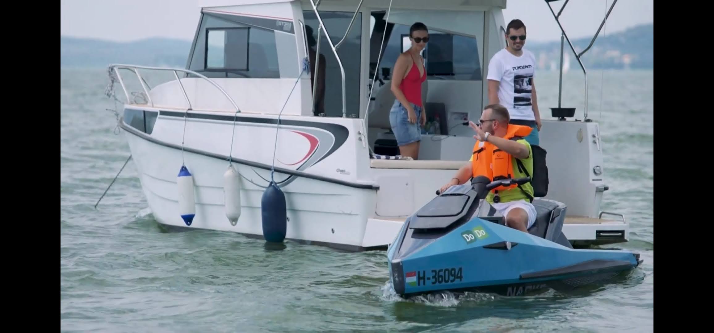 You can now get your food even in the middle of Lake Balaton! VIDEO
