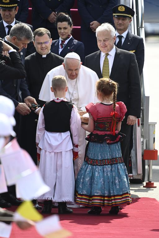 Papež František v Maďarsku