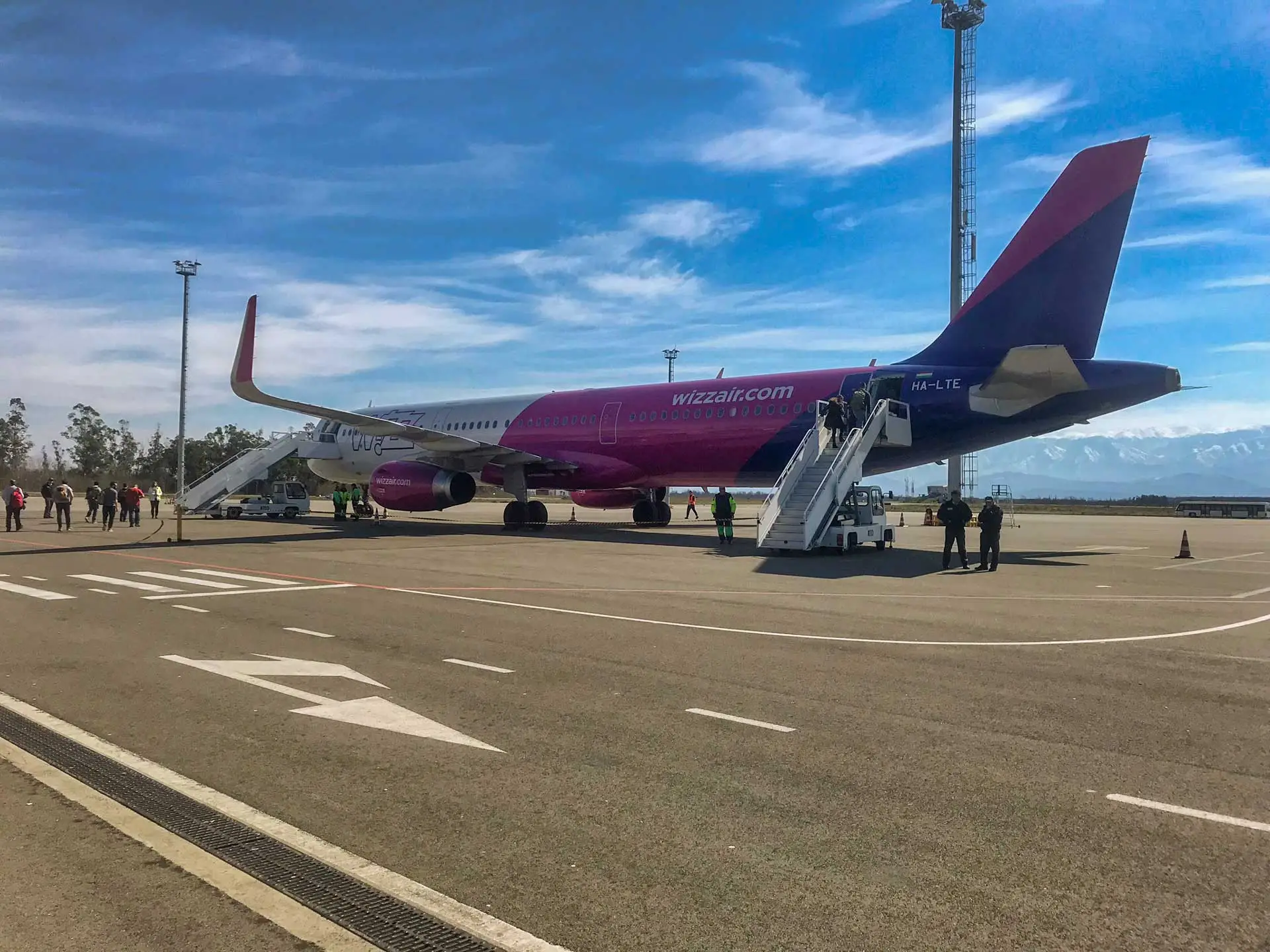 Notlandung von Wizz Air